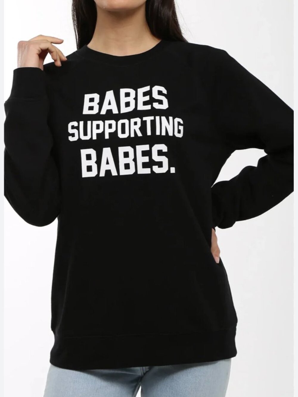 Brunette The Label "Babes Supporting Babes" Black Size M/L